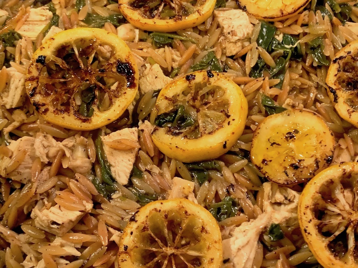 Greek Orzo With Lemon