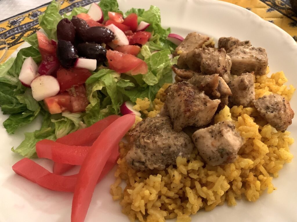 Halal Chicken And Rice Recipe Food Travelist