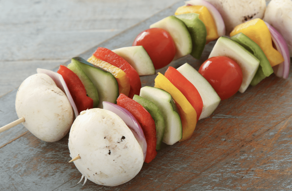 Perfect Vegetable Kebabs