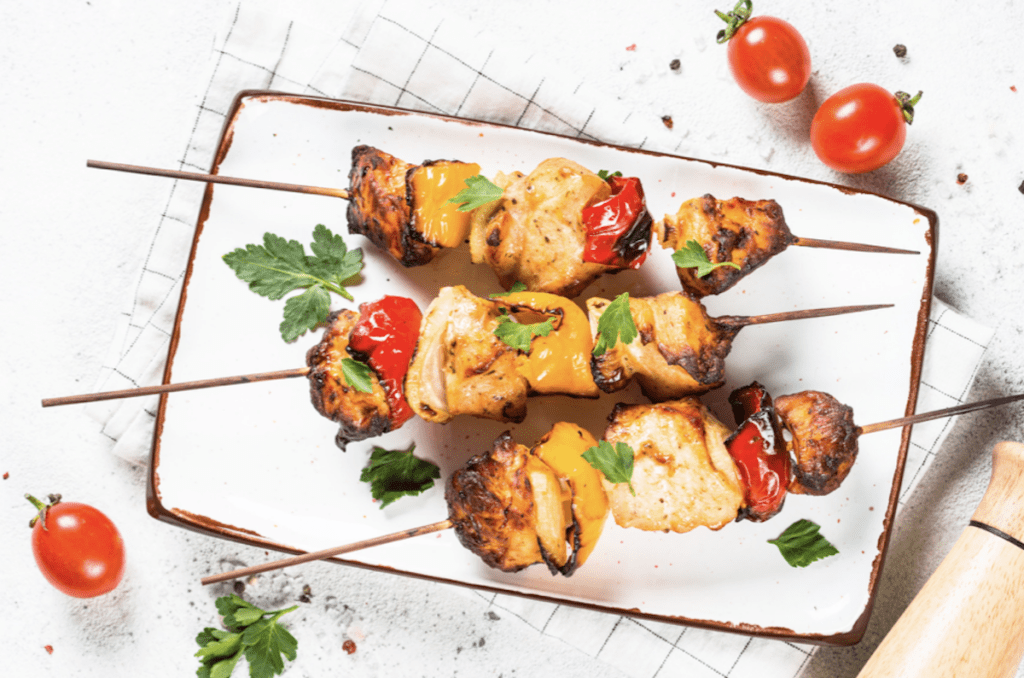 Easy Chicken Kebab Recipe - Food Travelist