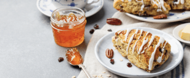 Scones With Jam And Tea