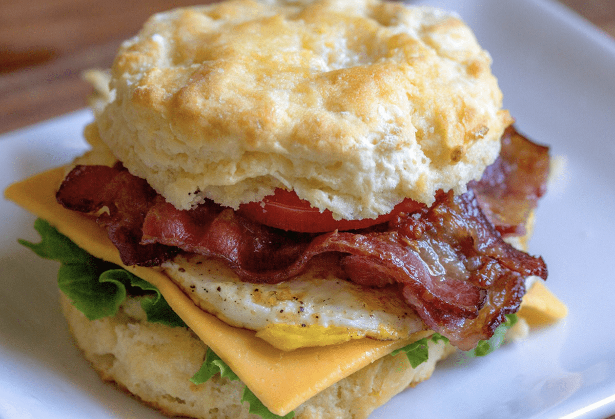 That Biscuit Looks Goodegg sandwich