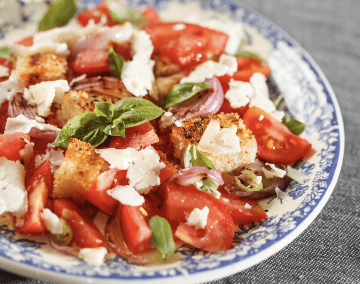 Toasted Bread Is Great For A Panzanella Recipe