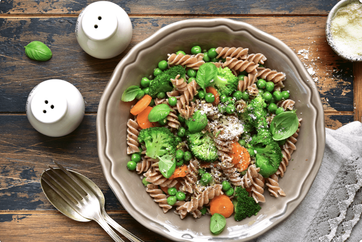 Whole Wheat Pasta Primavera