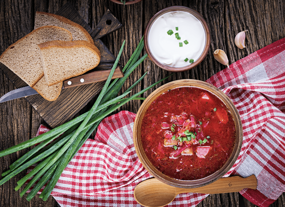 Beet Soup Makes a Great Meal