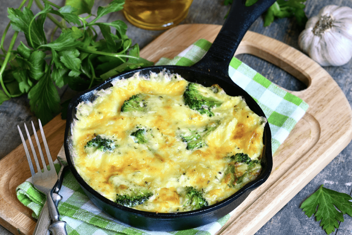 Broccoli And Cheese Go Great For Keto Eggs