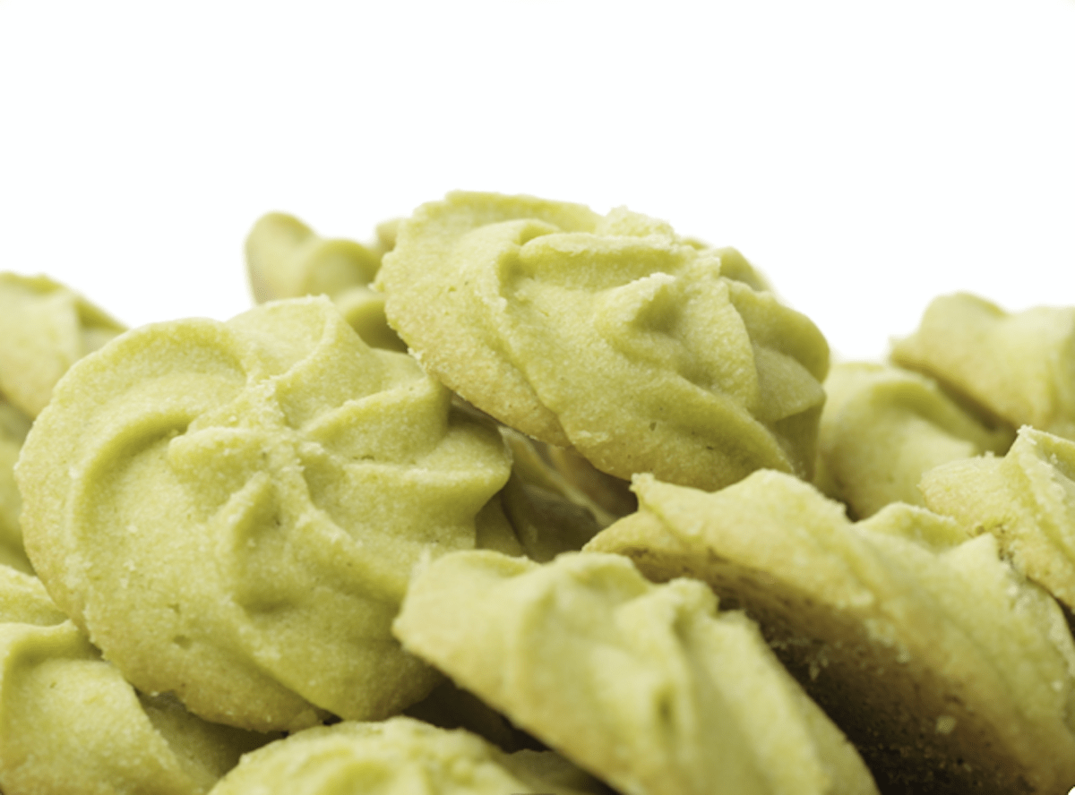 Buttery Matcha Green Tea Cookies