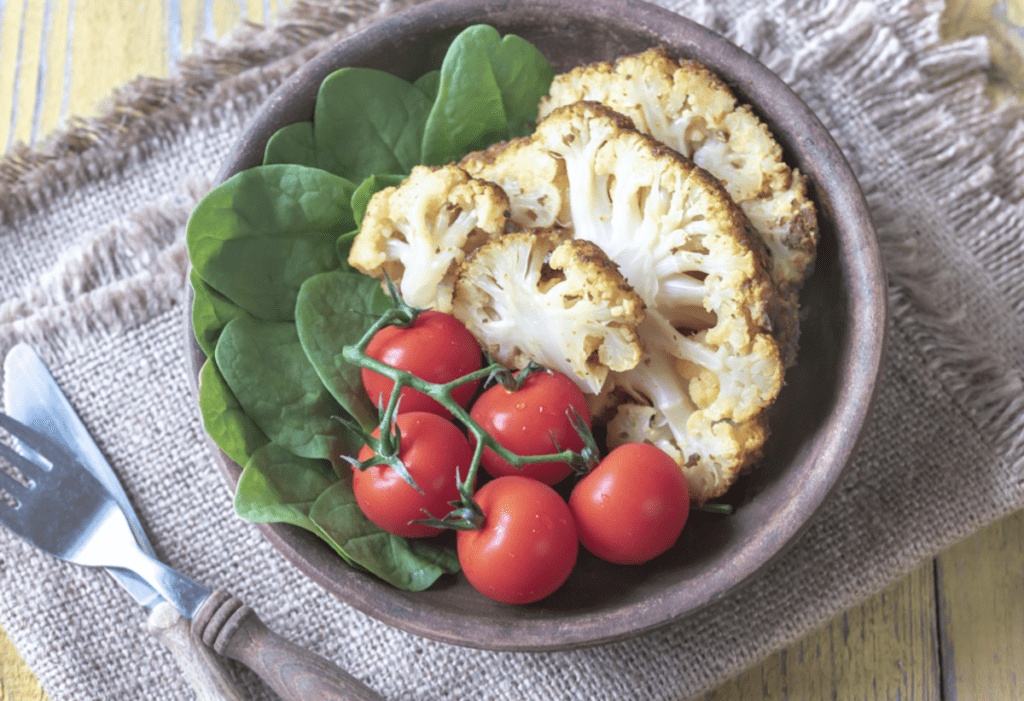 Cauliflower Steak Salad