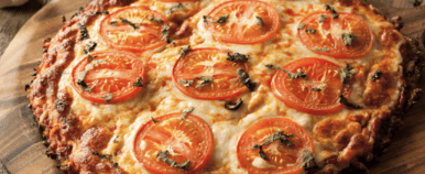 Crispy Cauliflower Crust Pizza