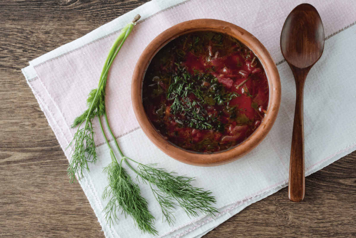 Dill Is A Great Herb For Beet Soup