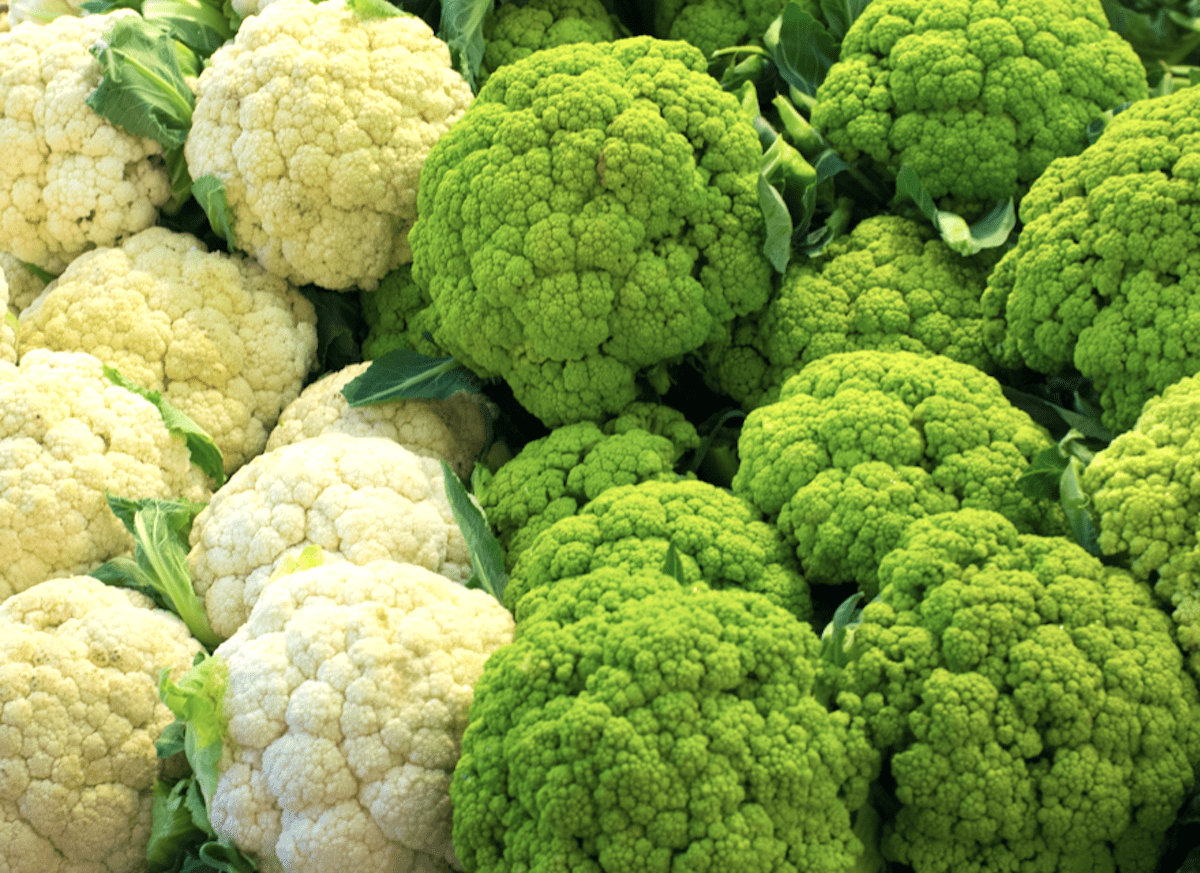 Fresh And Vibrant Cauliflower