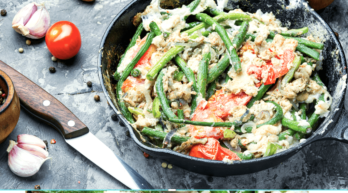 Green Beans Add Crunch