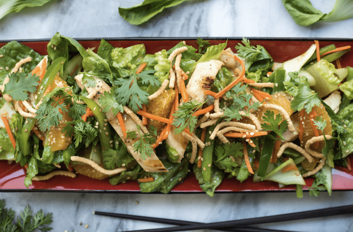 Asian Chicken Salad Platter