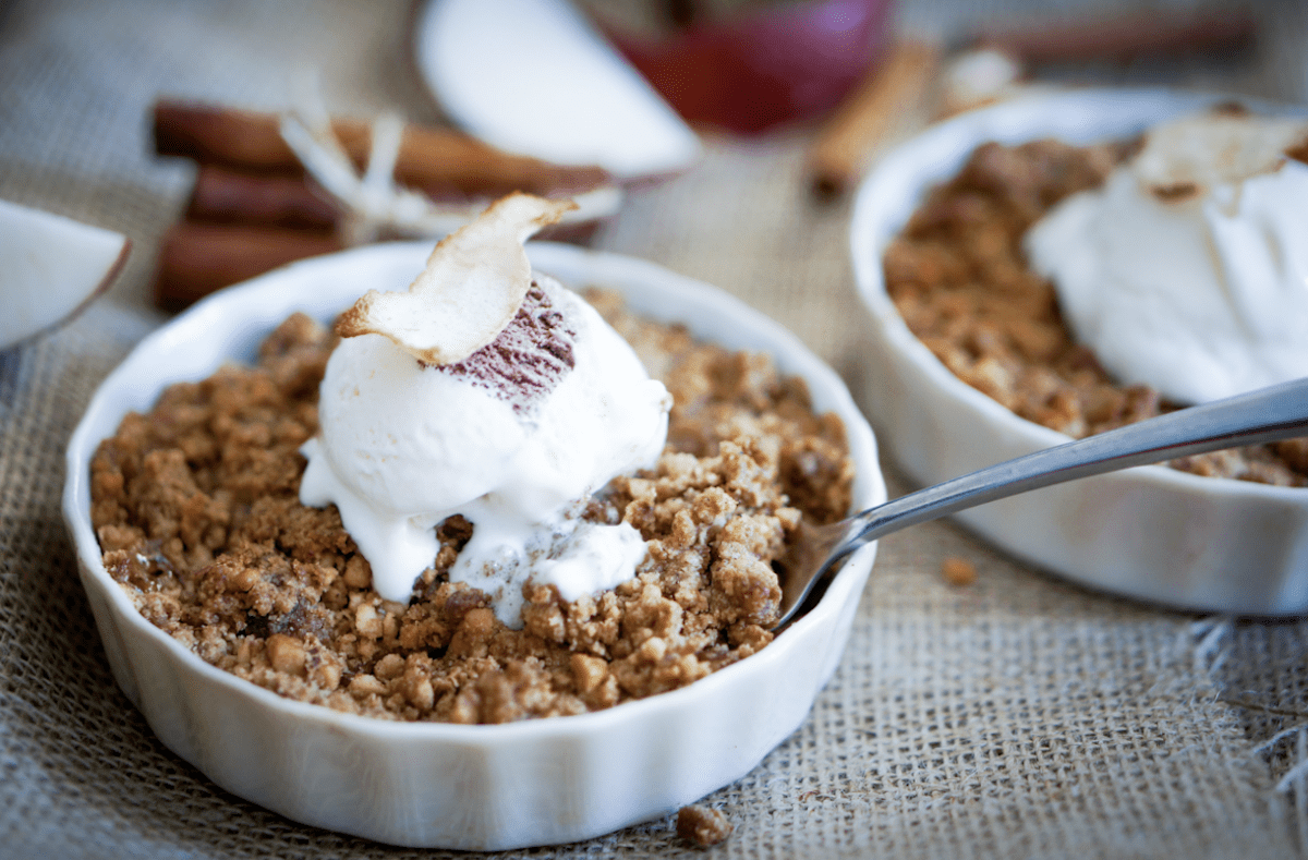 Personal Apple Crisp So Elegant