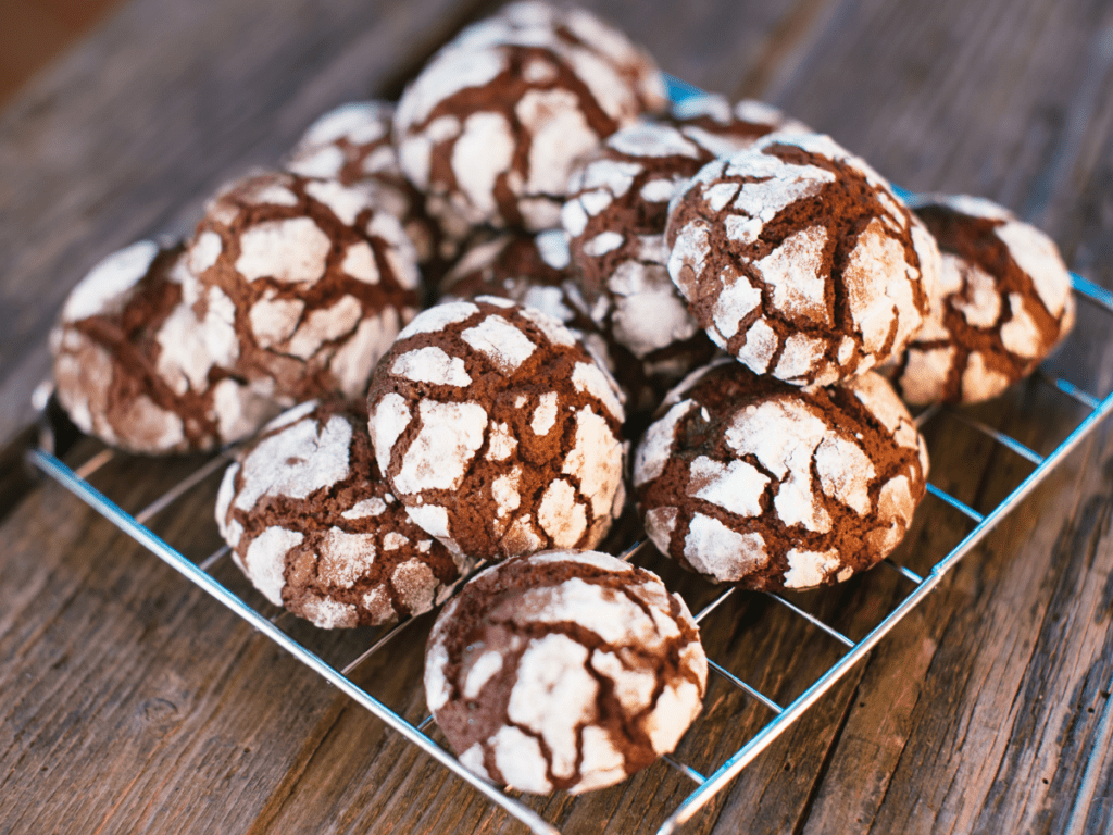 chocolate crinkles