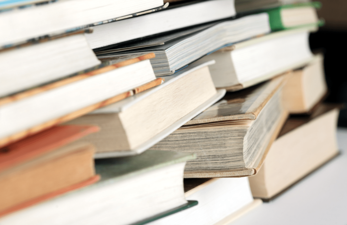 Books on Desk