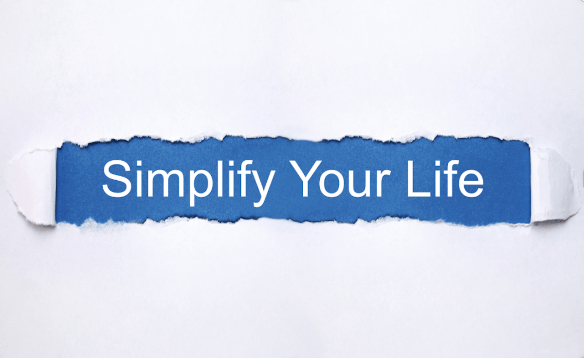 Simplify Your Life