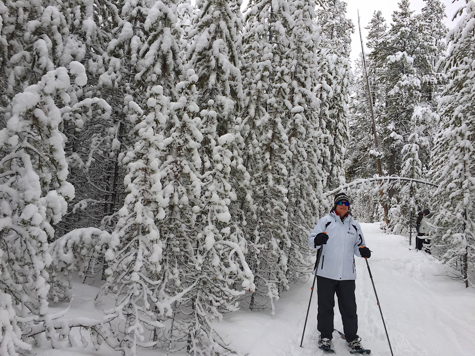 Snowshoeing in Yellowstone