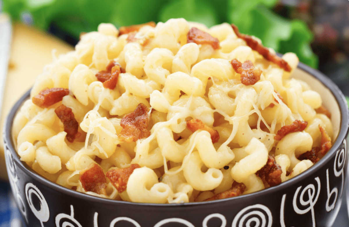 Bacon With Mac And Cheese
