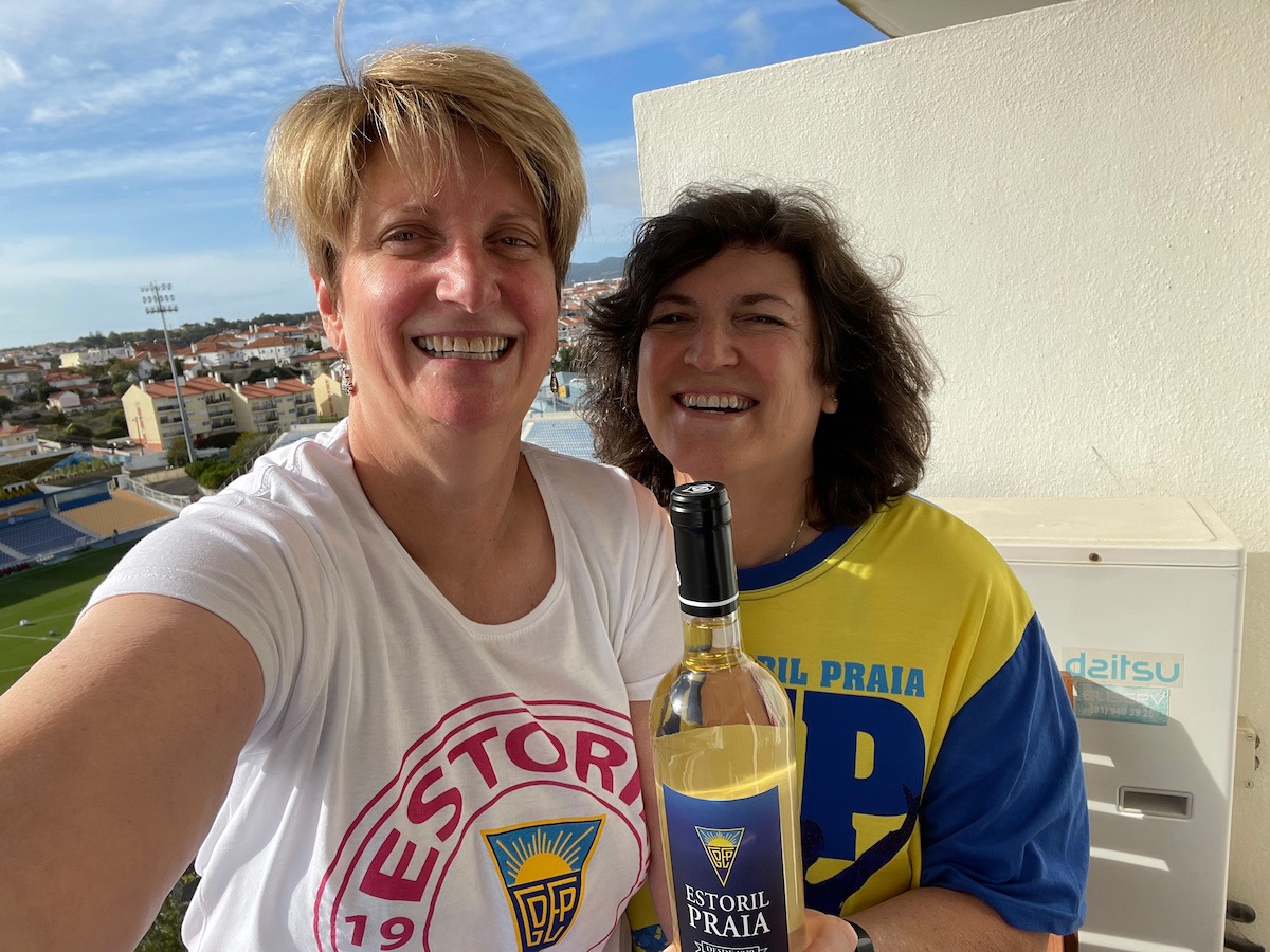 Celebrating our hometown team Estoril Praia