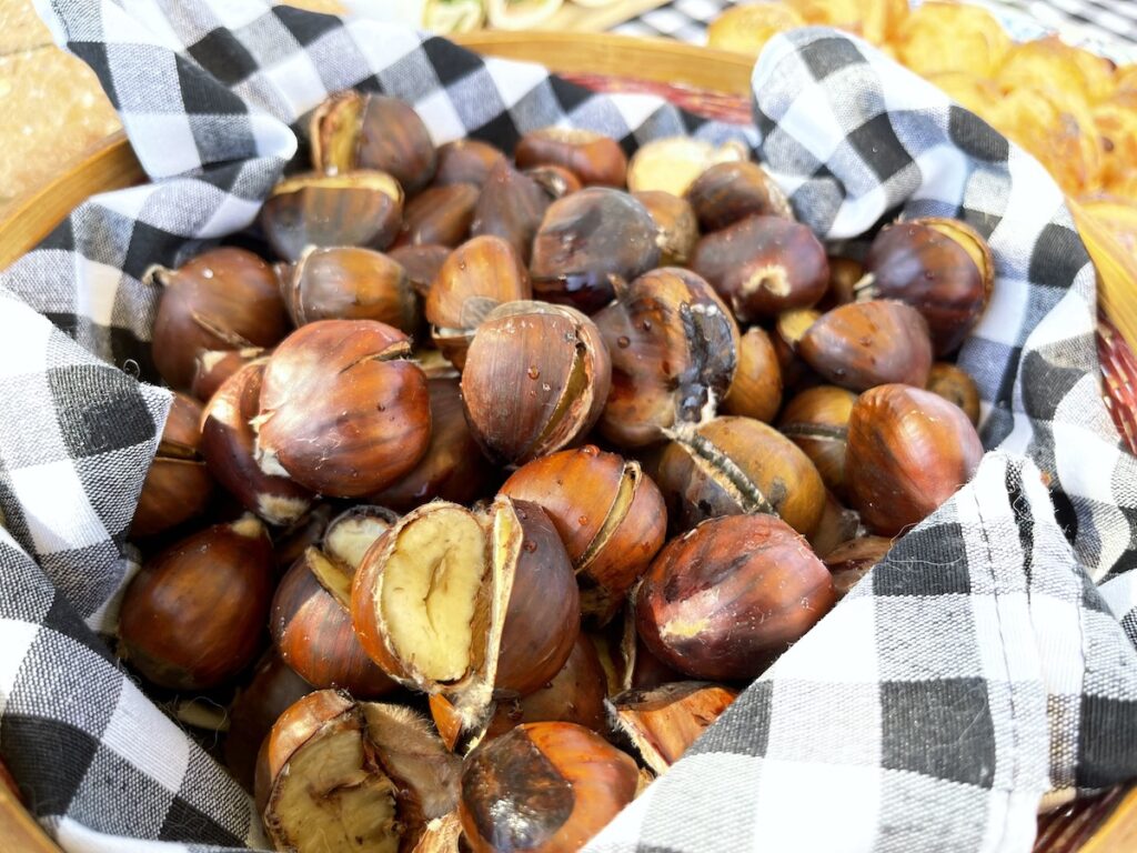 Roasted chestnuts