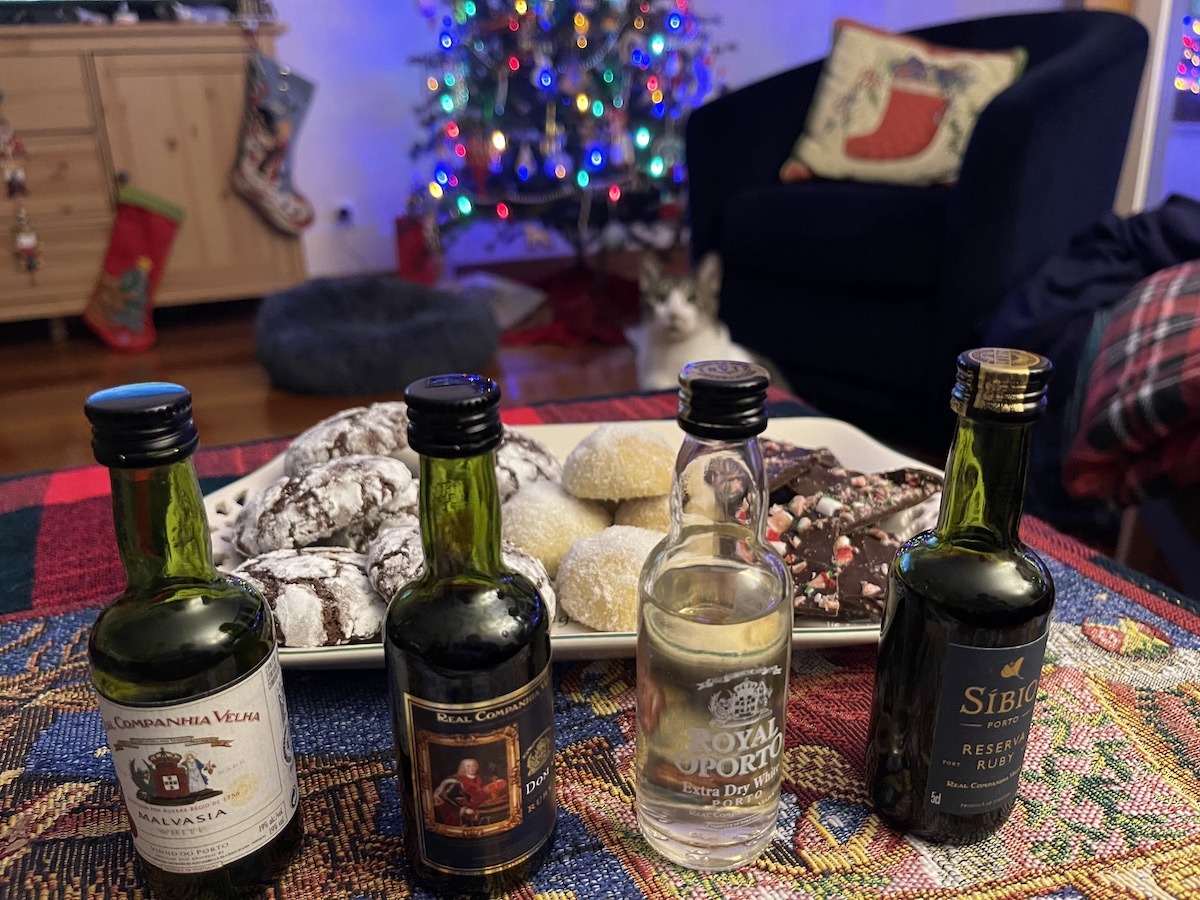 Christmas Cookies and Port wine