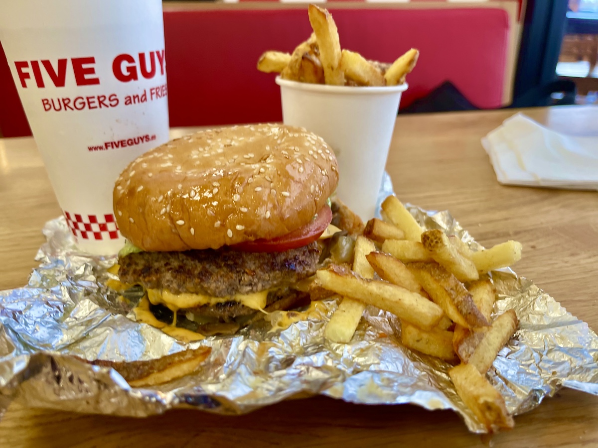 5 Guys Burger and Fries