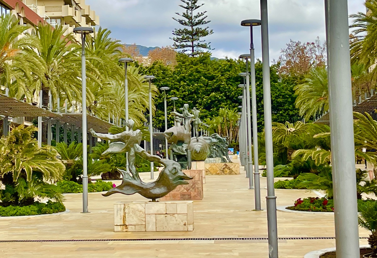 Dali Sculptures in Marbella Spain