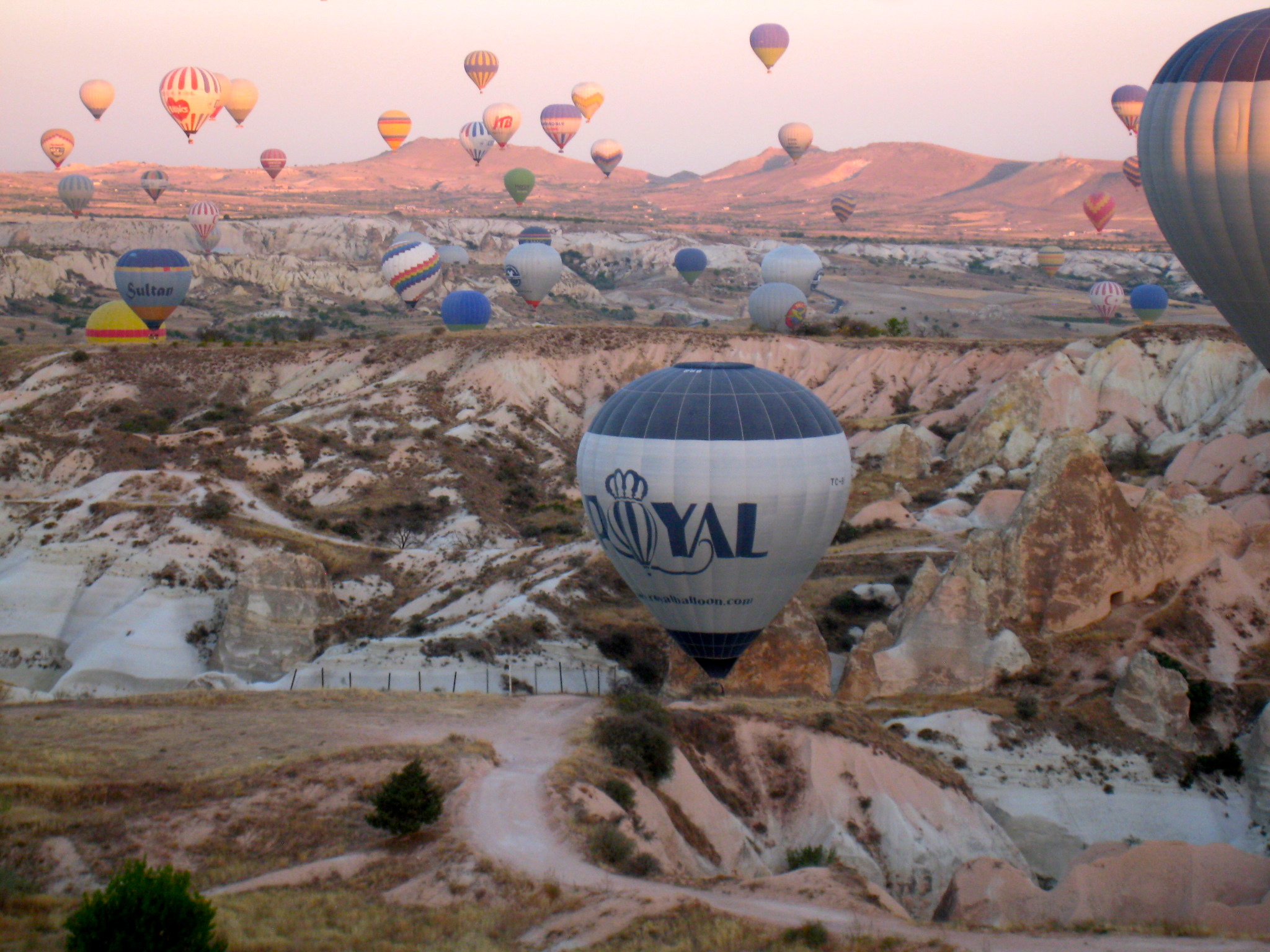 Ballooning in Cappadocia