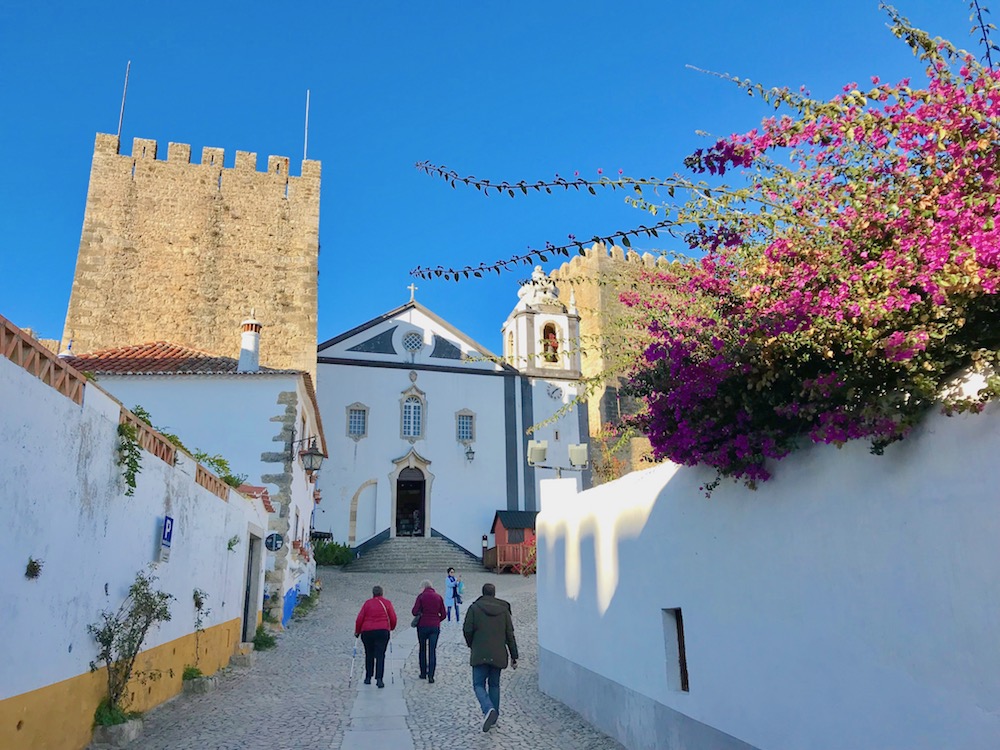 Streets of Obidos Portugal
