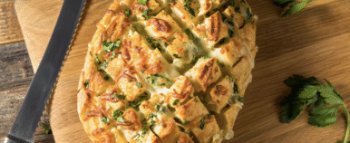 Cheesy Garlic Party Bread