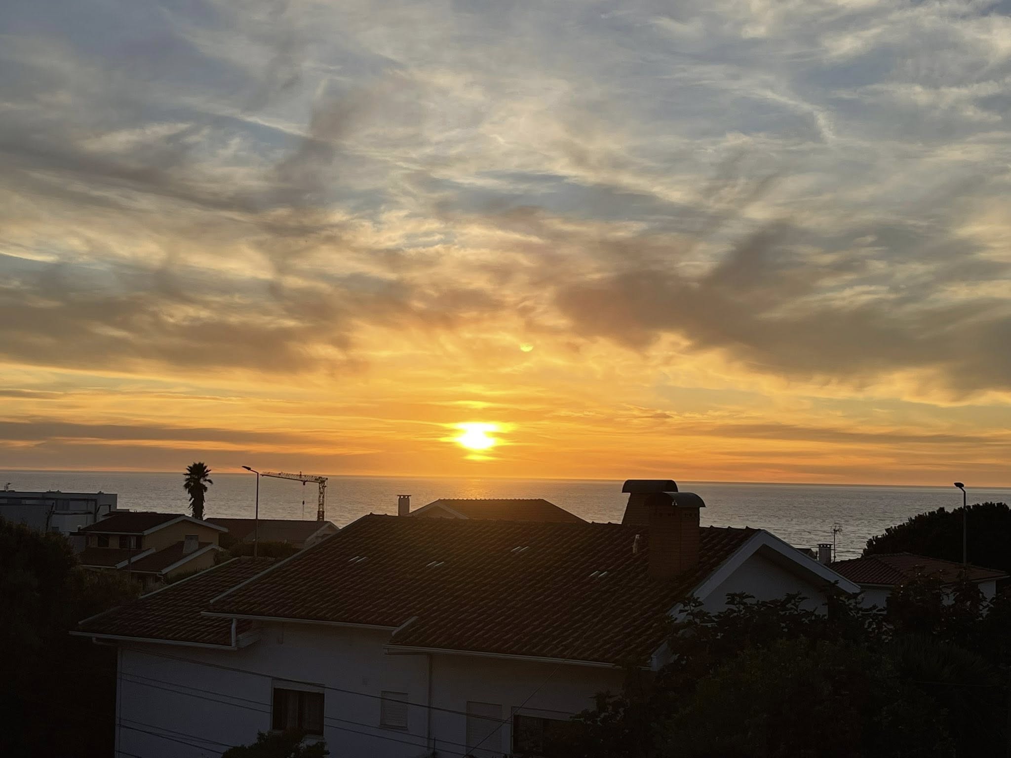 Sunset in Moledo Portugal